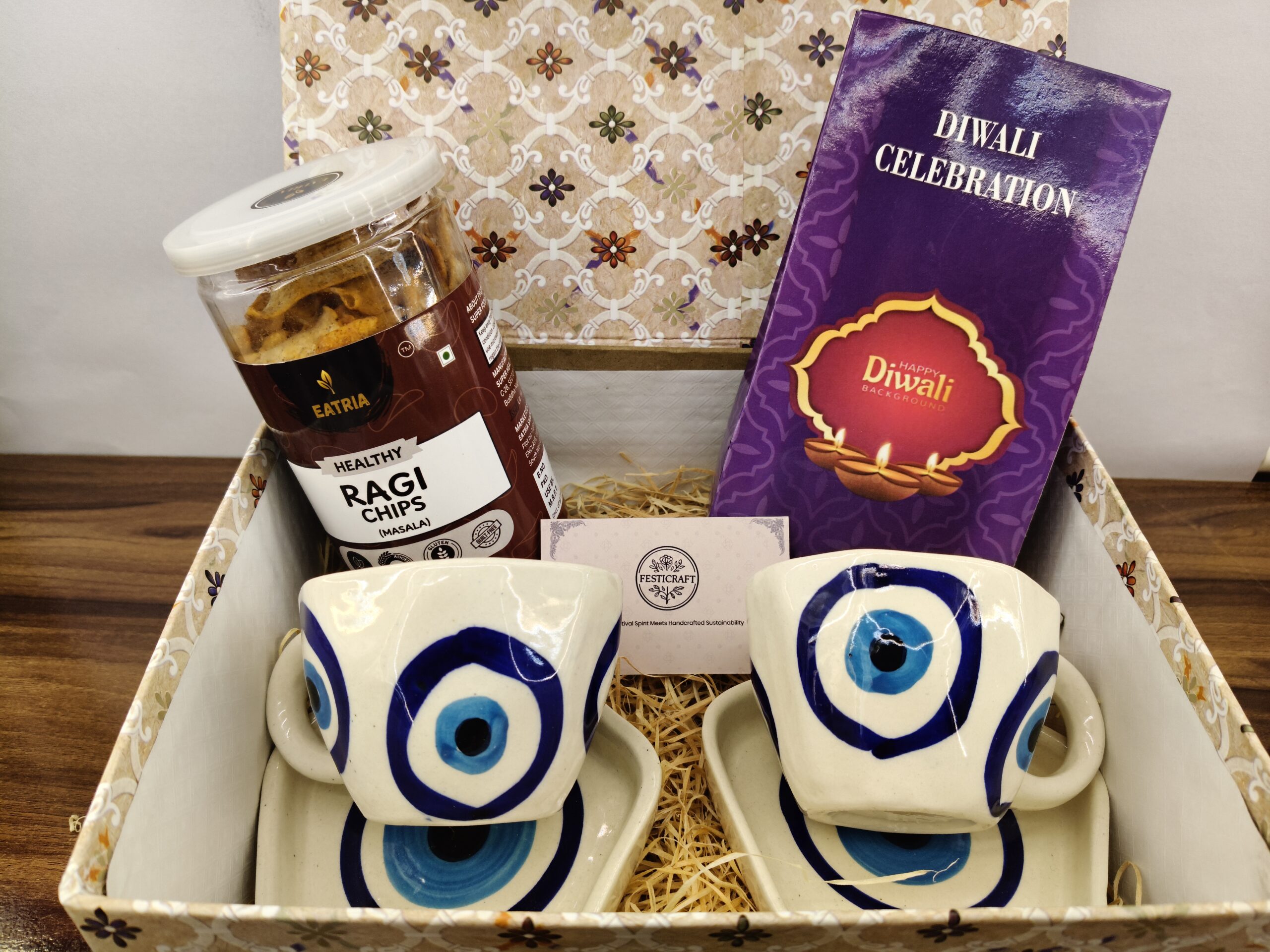 Blue Aura Hamper